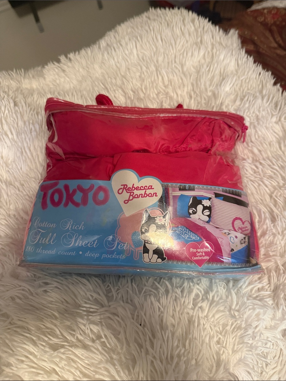 Rebecca Bonbon Tokyo Full Sheet Set - Pink